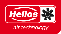 Metall-Tellerventil, weiss (RAL9010) für Abluft, DN75/80mm - Lüftungs- und  Tellerventile - Helios Ventilatoren AG